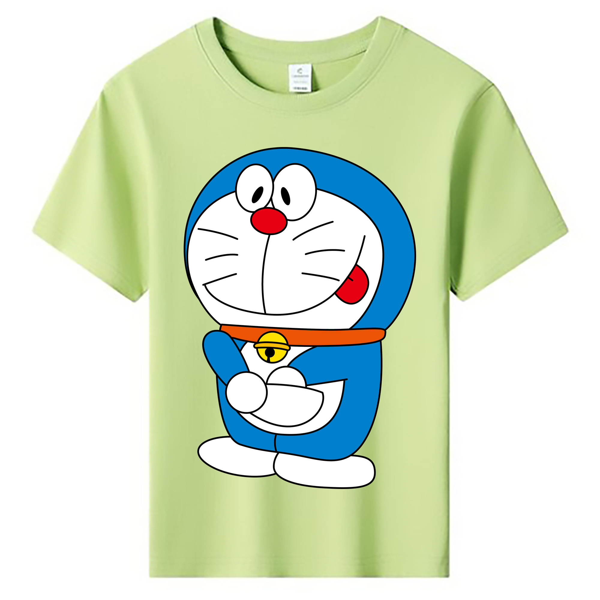 （画像用） ドラえもん Doraemon 綿100％キッズTシャツ（フロントプリント）